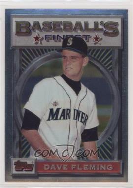 1993 Topps Finest - [Base] #196 - Dave Fleming