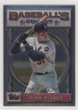 1993 Topps Finest - [Base] #199 - Mike Piazza
