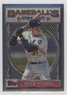 1993 Topps Finest - [Base] #199 - Mike Piazza