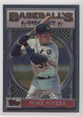 1993 Topps Finest - [Base] #199 - Mike Piazza