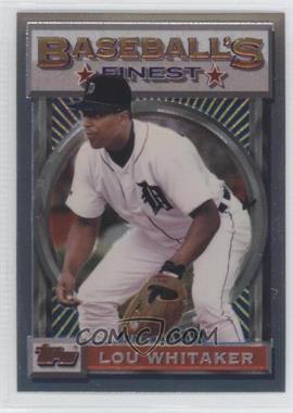 1993 Topps Finest - [Base] #2 - Lou Whitaker