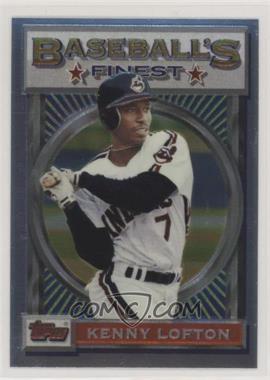 1993 Topps Finest - [Base] #43 - Kenny Lofton