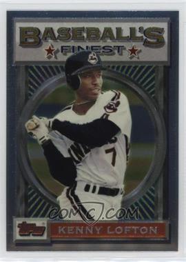 1993 Topps Finest - [Base] #43 - Kenny Lofton [EX to NM]