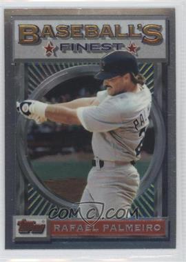 1993 Topps Finest - [Base] #52 - Rafael Palmeiro