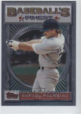 1993 Topps Finest - [Base] #52 - Rafael Palmeiro