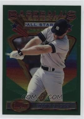 1993 Topps Finest - [Base] #90 - Wade Boggs