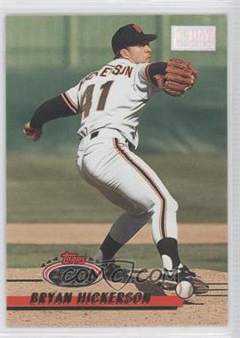 1993 Topps Stadium Club - [Base] - 1st Day Issue #217 - Bryan Hickerson