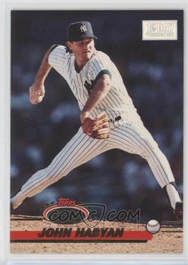 1993 Topps Stadium Club - [Base] - 1st Day Issue #383 - John Habyan