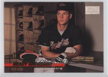 1993 Topps Stadium Club - [Base] - 1st Day Issue #507 - Brady Anderson [Noted]