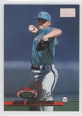 1993 Topps Stadium Club - [Base] - 1st Day Issue #567 - Jack Armstrong