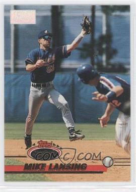 1993 Topps Stadium Club - [Base] - 1st Day Issue #691 - Mike Lansing