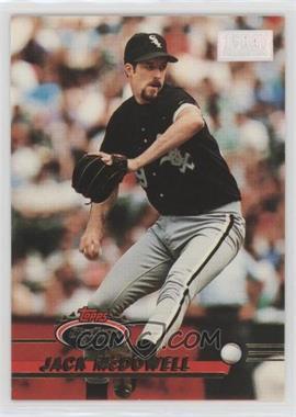 1993 Topps Stadium Club - [Base] - 1st Day Issue #75 - Jack McDowell