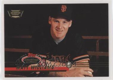 1993 Topps Stadium Club - [Base] - Members Only #287 - Matt Williams