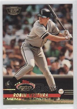 1993 Topps Stadium Club - [Base] - Members Only #295 - Members Choice - Robin Ventura