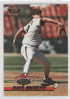 1993 Topps Stadium Club - [Base] - Members Only #431 - Dave Righetti