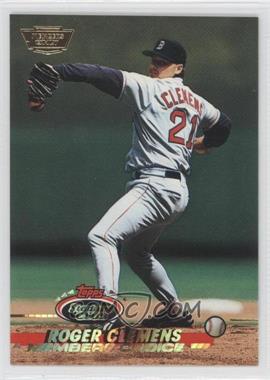 1993 Topps Stadium Club - [Base] - Members Only #748 - Members Choice - Roger Clemens