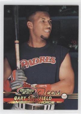 1993 Topps Stadium Club - [Base] #300 - Members Choice - Gary Sheffield