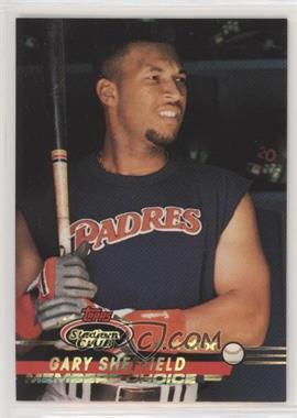 1993 Topps Stadium Club - [Base] #300 - Members Choice - Gary Sheffield