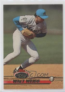 1993 Topps Stadium Club - [Base] #370 - Walt Weiss