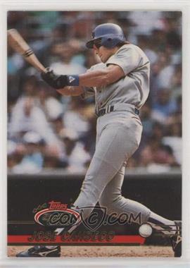 1993 Topps Stadium Club - [Base] #499 - Jose Canseco [EX to NM]