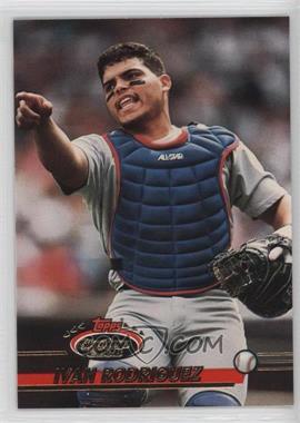 1993 Topps Stadium Club - [Base] #524 - Ivan Rodriguez