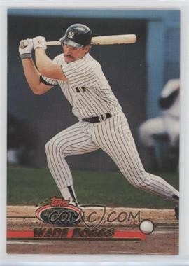 1993 Topps Stadium Club - [Base] #601 - Wade Boggs