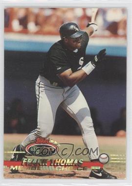 1993 Topps Stadium Club - [Base] #746 - Members Choice - Frank Thomas [Noted]