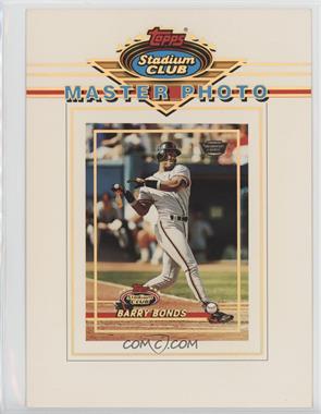 1993 Topps Stadium Club - Master Photo - Members Only #_BABO - Barry Bonds