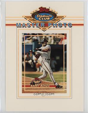 1993 Topps Stadium Club - Master Photo - Members Only #_BABO - Barry Bonds