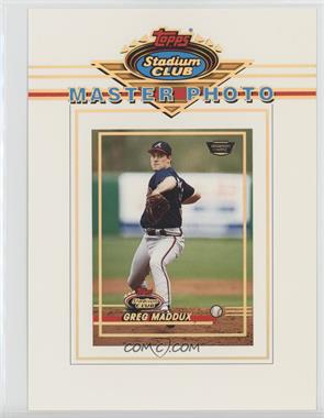 1993 Topps Stadium Club - Master Photo - Members Only #_GRMA - Greg Maddux