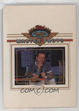 1993 Topps Stadium Club - Master Photo - Redemption #_GEBR - George Brett [EX to NM]