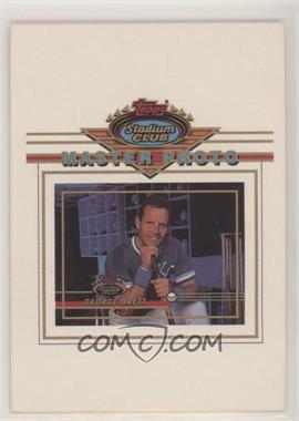 1993 Topps Stadium Club - Master Photo - Redemption #_GEBR - George Brett