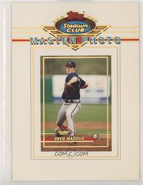 1993 Topps Stadium Club - Master Photo #_GRMA - Greg Maddux [Noted]