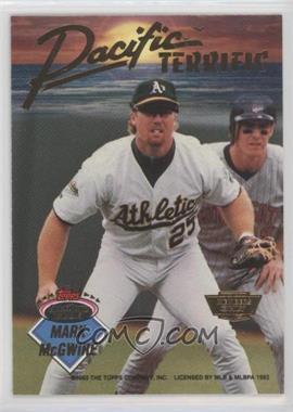 1993 Topps Stadium Club - Superstar Duos - Members Only #MMWC - Mark McGwire, Will Clark