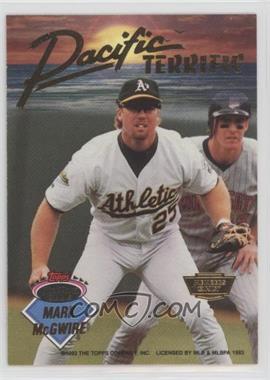 1993 Topps Stadium Club - Superstar Duos - Members Only #MMWC - Mark McGwire, Will Clark