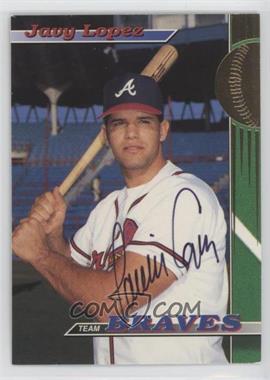 1993 Topps Stadium Club Teams - Atlanta Braves #27.2 - Javy Lopez (Autographed)