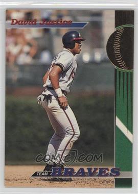 1993 Topps Stadium Club Teams - Atlanta Braves #3 - David Justice