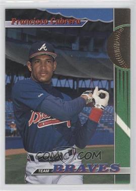 1993 Topps Stadium Club Teams - Atlanta Braves #8 - Francisco Cabrera