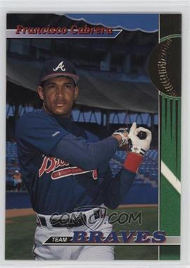 1993 Topps Stadium Club Teams - Atlanta Braves #8 - Francisco Cabrera