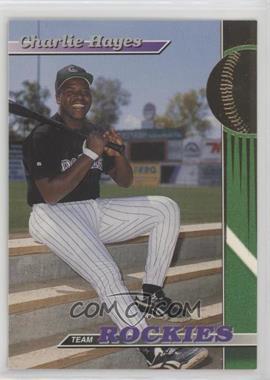 1993 Topps Stadium Club Teams - Colorado Rockies #3 - Charlie Hayes