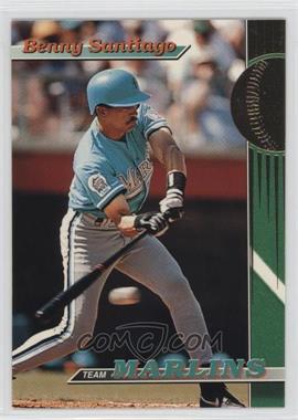 1993 Topps Stadium Club Teams - Florida Marlins #12 - Benito Santiago