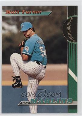 1993 Topps Stadium Club Teams - Florida Marlins #27 - Matt Turner