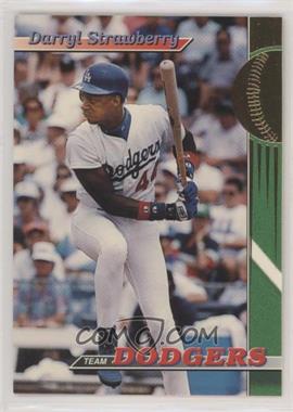 1993 Topps Stadium Club Teams - Los Angeles Dodgers #1 - Darryl Strawberry