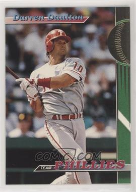 1993 Topps Stadium Club Teams - Philadelphia Phillies #1 - Darren Daulton