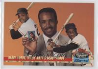 Willie Mays, Barry Bonds, Bobby Bonds #/150,000