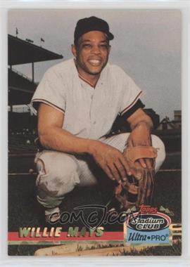 1993 Topps Stadium Club Ultra-Pro - Box Topper [Base] #6 - Willie Mays /150000