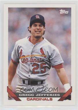 1993 Topps Traded - [Base] #122T - Gregg Jefferies