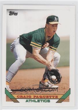 1993 Topps Traded - [Base] #38T - Craig Paquette