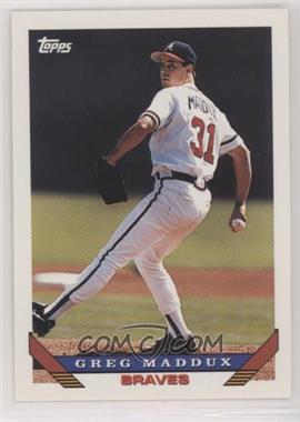 1993 Topps Traded - [Base] #54T - Greg Maddux