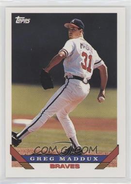 1993 Topps Traded - [Base] #54T - Greg Maddux